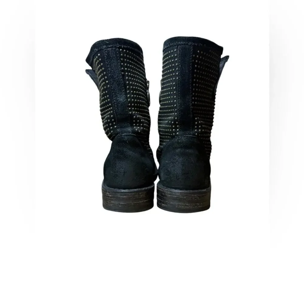 Fiorentini + Baker Eli Suede Studded Boot Size 36 or US 6
